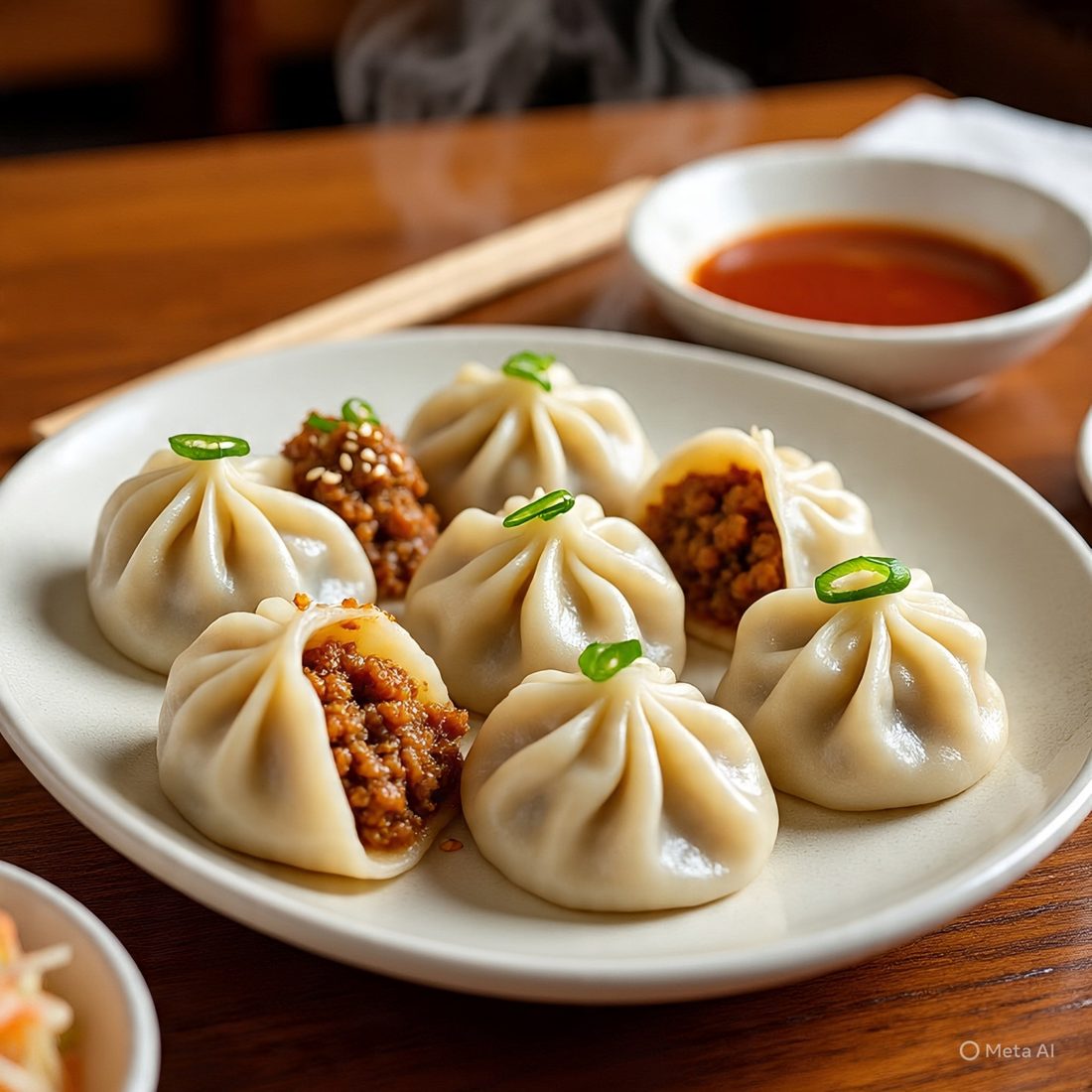 Deep fried crunchy momos